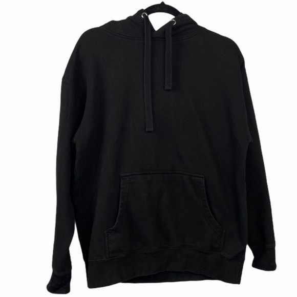 California Republic Black Hooded Sweatshirt Size L - Picture 3 of 4